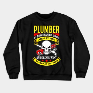 Plumber Plumbing Crewneck Sweatshirt